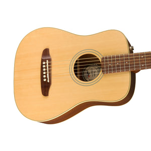 Fender California Redondo Mini Guitar w/Bag, Natural