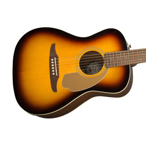 Fender California Malibu Player Small-Bodied Acoustic Guitar, Sunburst