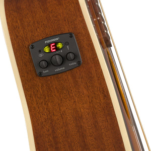 Fender California Malibu Player Small-Bodied Acoustic Guitar, Sunburst