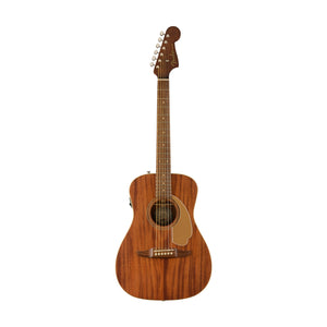 Fender FSR California Malibu Player Small-Bodied Acoustic Guitar, Walnut FB, All-Mahogany