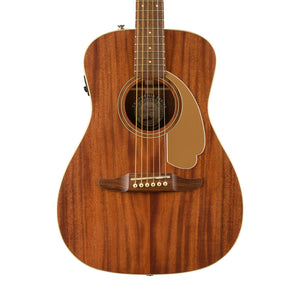 Fender FSR California Malibu Player Small-Bodied Acoustic Guitar, Walnut FB, All-Mahogany