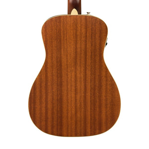 Fender FSR California Malibu Player Small-Bodied Acoustic Guitar, Walnut FB, All-Mahogany