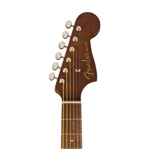 Fender FSR California Malibu Player Small-Bodied Acoustic Guitar, Walnut FB, All-Mahogany