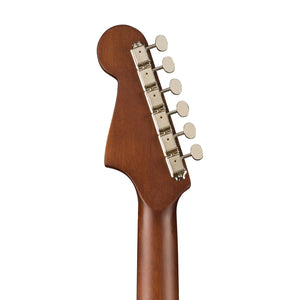 Fender FSR California Malibu Player Small-Bodied Acoustic Guitar, Walnut FB, All-Mahogany