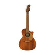 Fender FSR California Newporter Player Medium-Sized Acoustic Guitar, Walnut FB, All-Mahogany