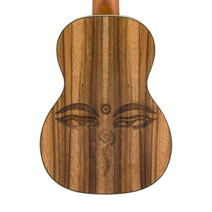 Fender Dhani Harrison Ukulele, Walnut FB, Sapphire Blue