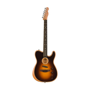 Fender Acoustasonic Player Telecaster Electric Guitar, Shadow Burst (B-Stock)