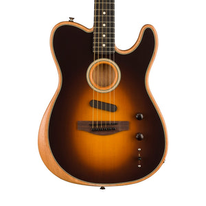 Fender Acoustasonic Player Telecaster Electric Guitar, Shadow Burst (B-Stock)