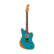 Fender American Acoustasonic Jazzmaster Acoustic Guitar w/bag, Ebony FB, Ocean Turquoise