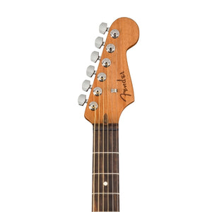 Fender American Acoustasonic Jazzmaster Acoustic Guitar w/bag, Ebony FB, Ocean Turquoise