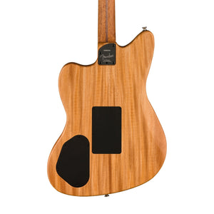 Fender American Acoustasonic Jazzmaster Acoustic Guitar w/bag, Ebony FB, Tungsten