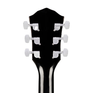 Fender FA-125CE Dreadnought Acoustic Guitar, Walnut FB, Black