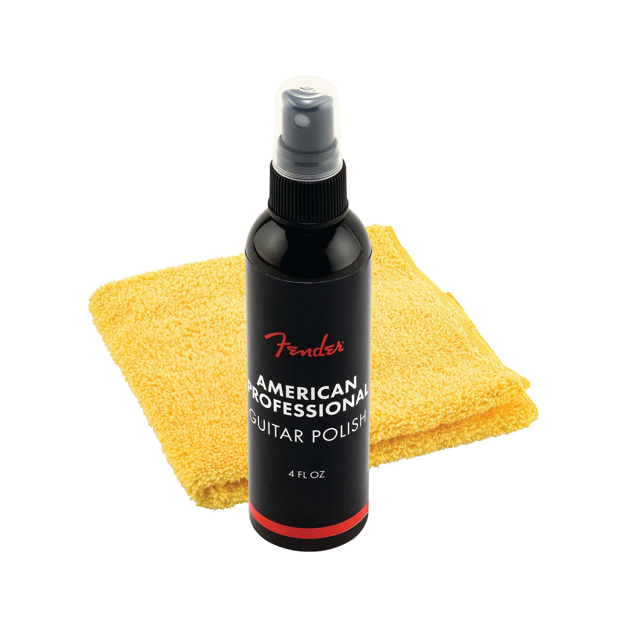 Fender 4 oz Polish and Shop Cloth 2-Pack