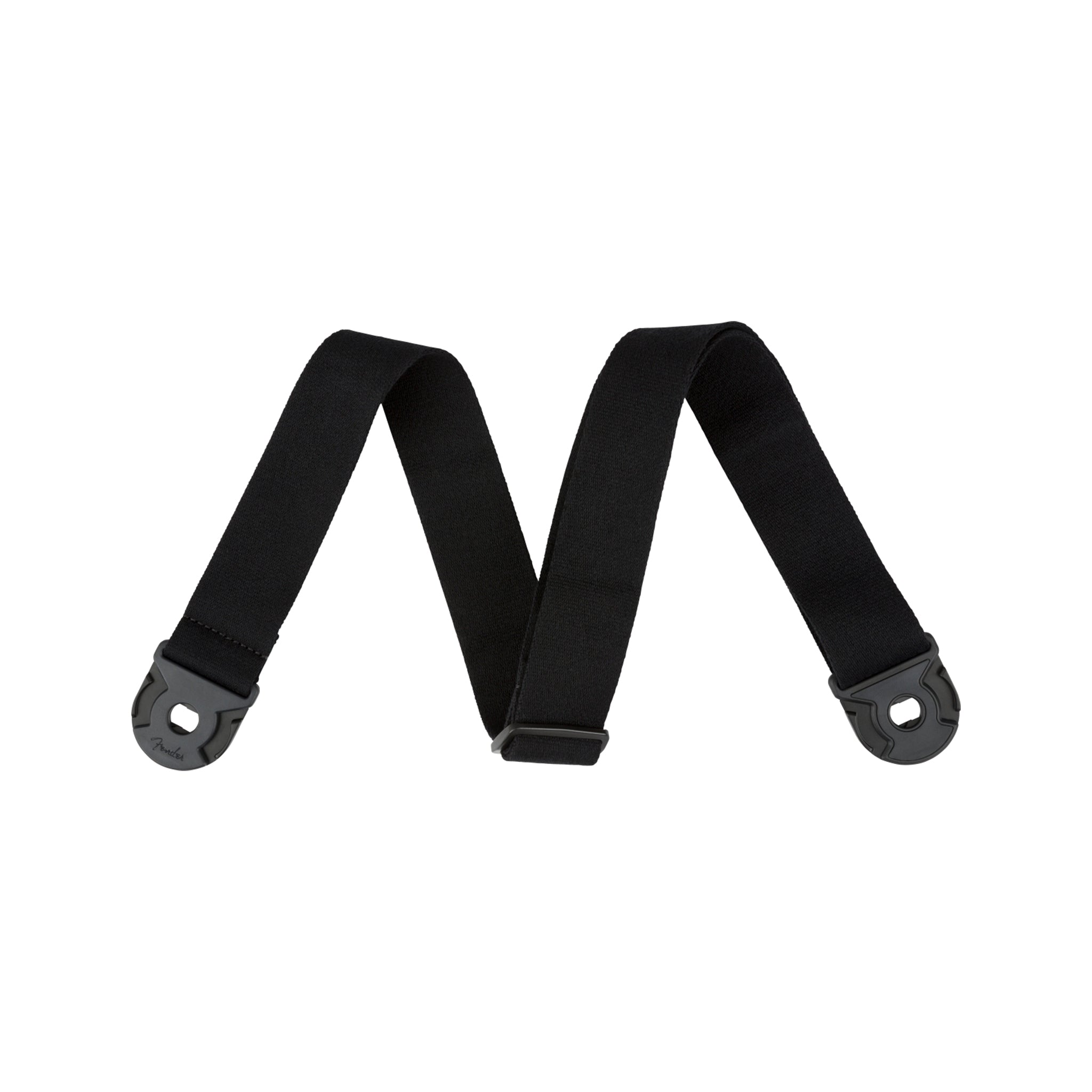 Fender Quickgrip Supersoft Guitar Strap, Black