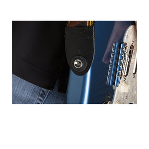 Fender Strap Blocks 4 Pack, 2 Black / 2 Surf Green