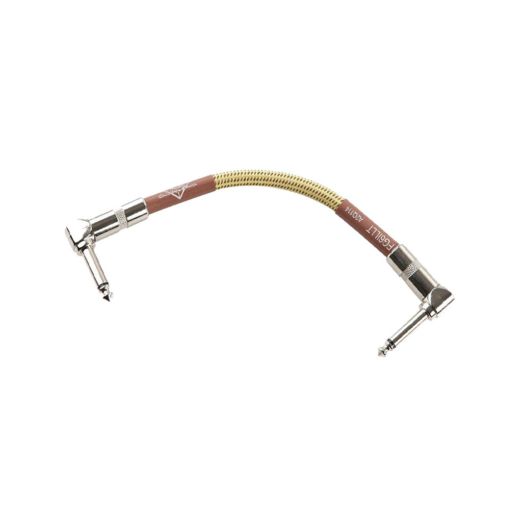 Fender Custom Shop 6inch Cable, Tweed (Each)