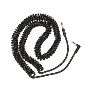 Fender Deluxe Coil Guitar Cable, Black Tweed, 30ft