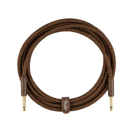 Fender Paramount Acoustic Instrument Cable, 10 ft, Brown