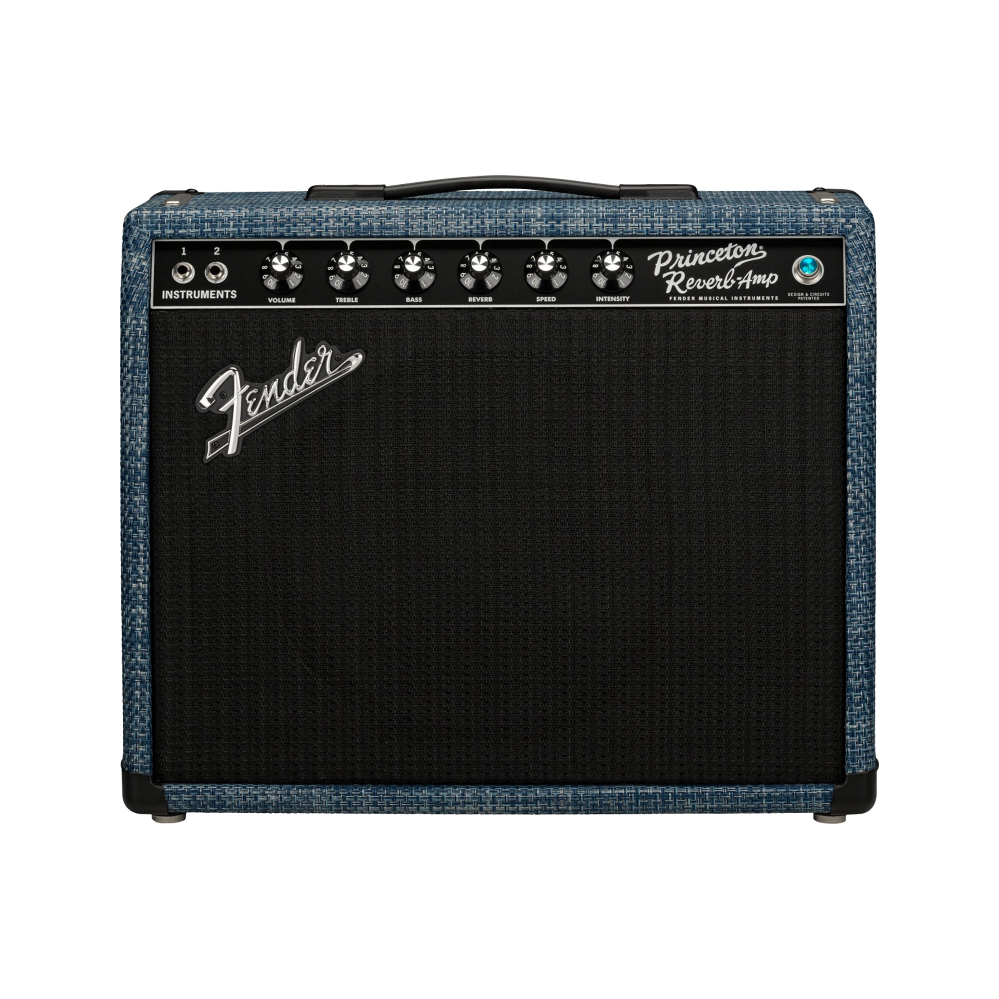 Fender FSR 65 Princeton Guitar Combo Tube Amplifier, Chilewich Denim, 230V EU
