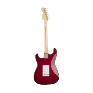 Fender Japan Ritchie Kotzen Signature Stratocaster Electric Guitar, Maple FB, Transparent Red Burst