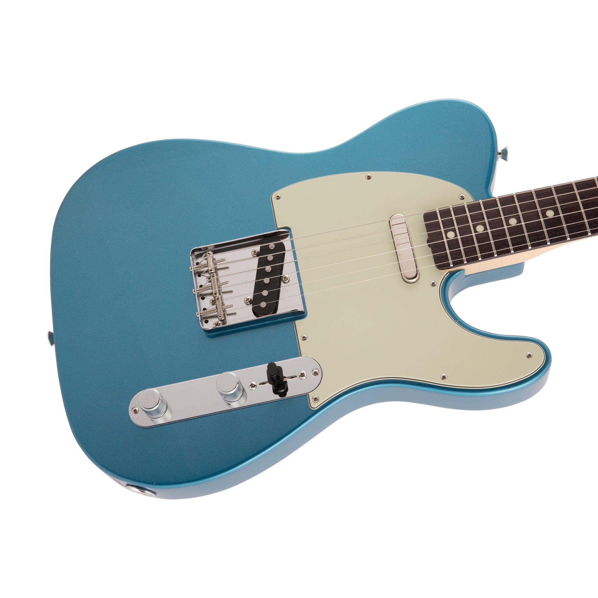 ギター Fender Japan Telecaster Lake Placid Blue Fender Japan Traditional II 60s Telecaster Electric Guitar, RW FB