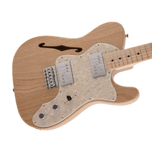 Fender Japan Traditional II 70s Telecaster Thinline Electric Guitar, Maple FB, Natural