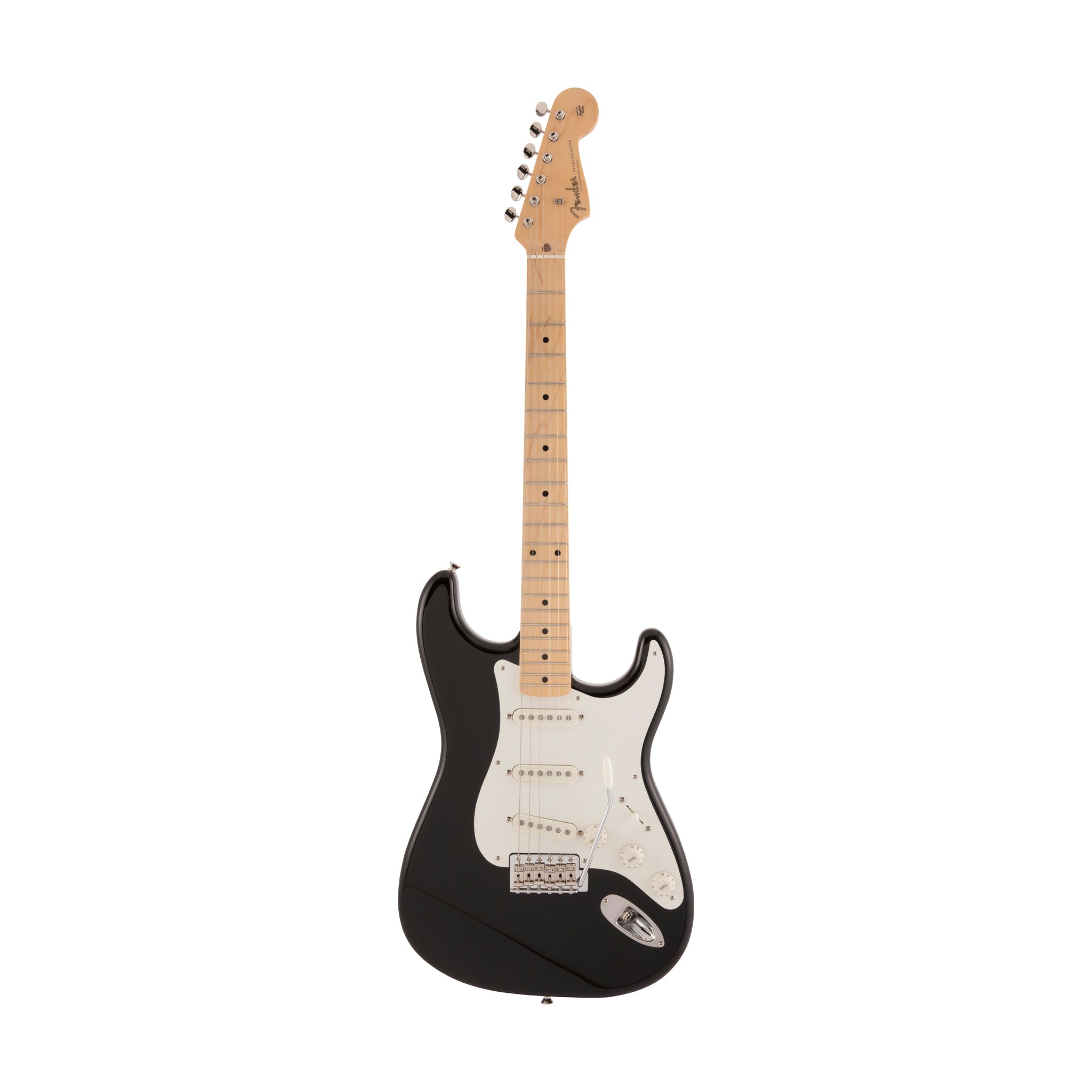 Fender Japan Traditional II 50s Stratocaster Electric Guitar, Maple FB, Black