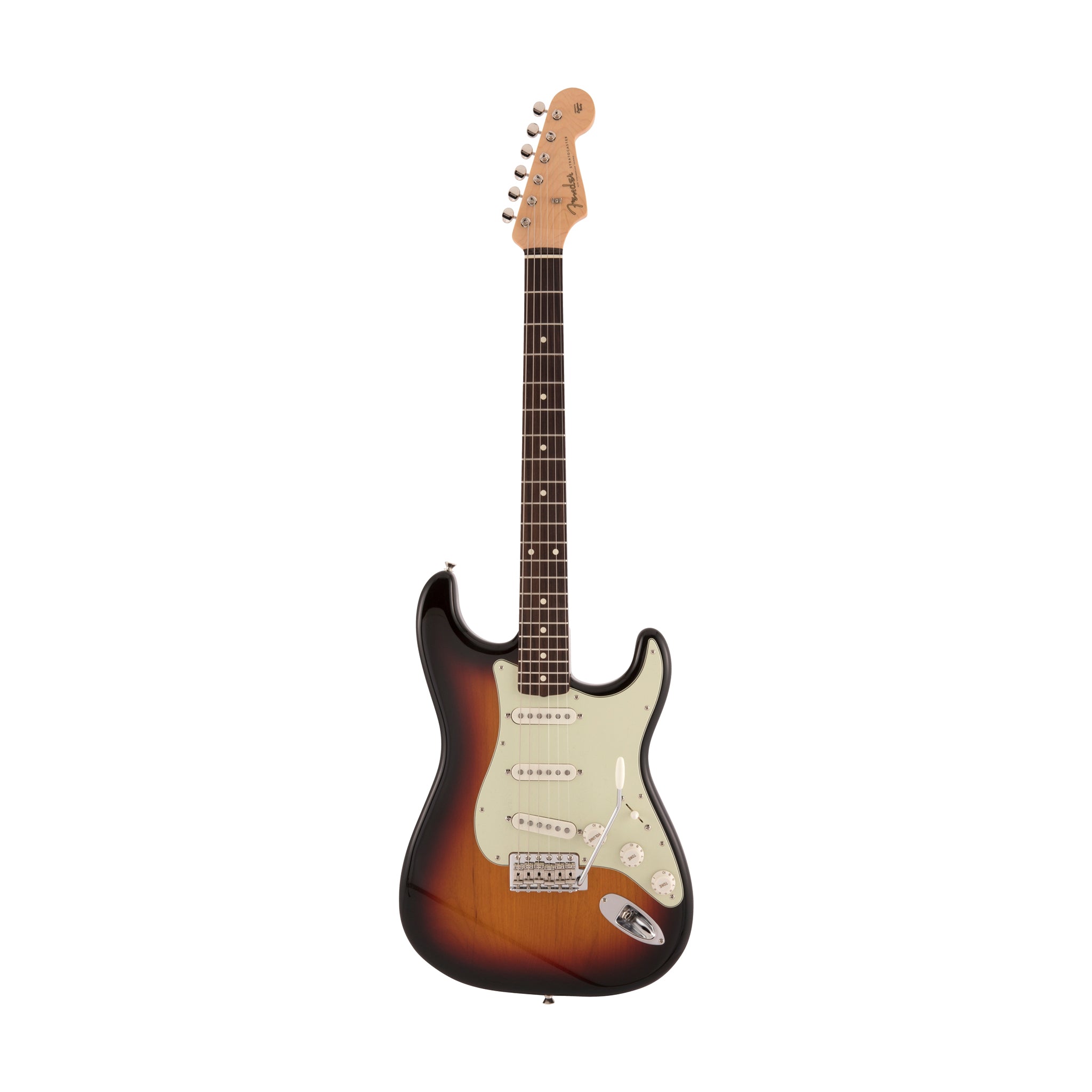 Fender Japan Heritage 60s Stratocaster Electric Guitar, RW FB, 3