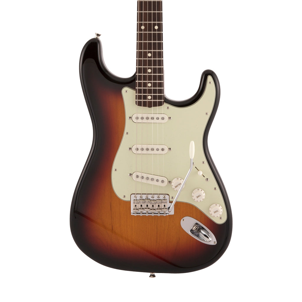 Fender Japan Heritage 60s Stratocaster Electric Guitar, RW FB, 3