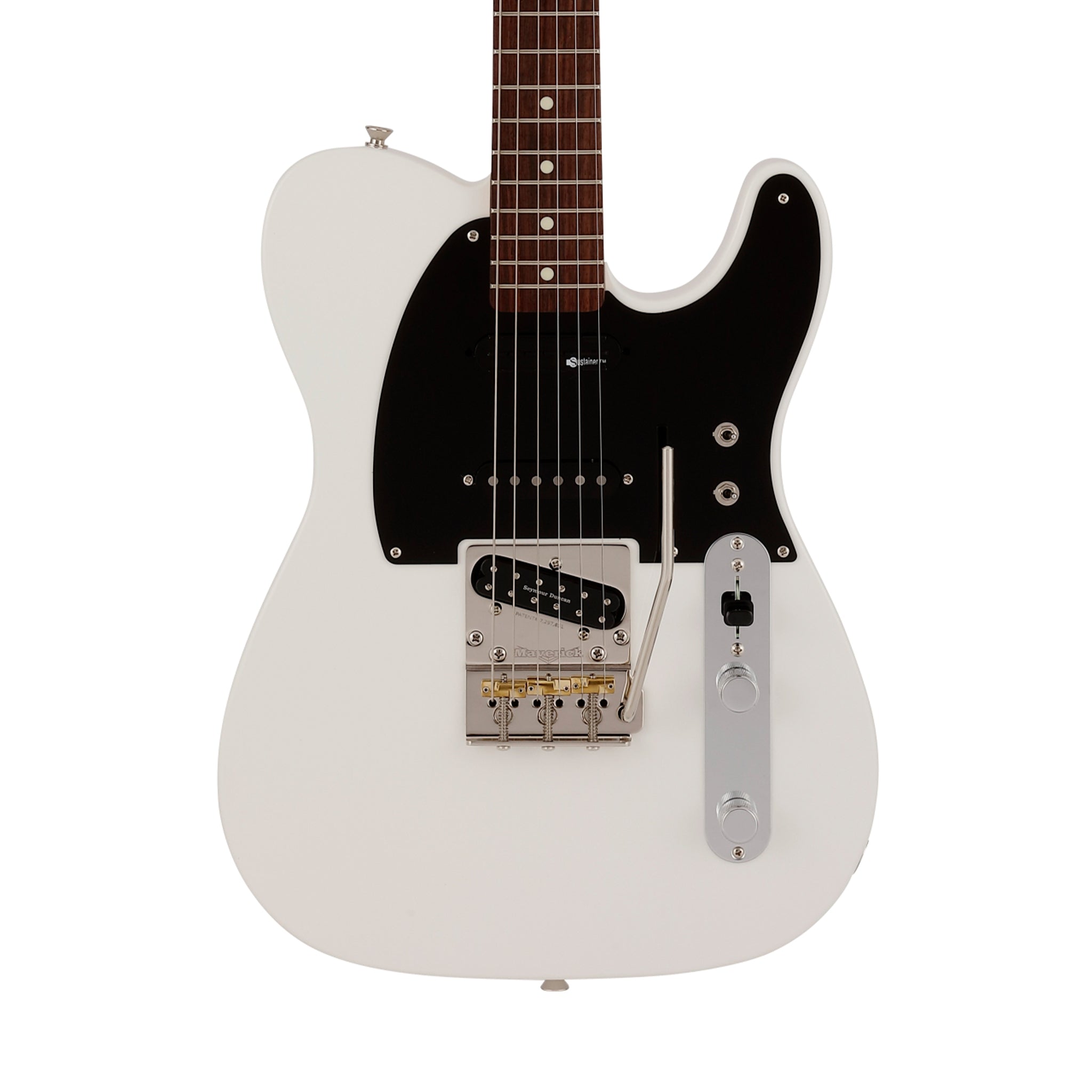 Fender Japan Miyavi Telecaster Electric Guitar, RW FB, Arctic