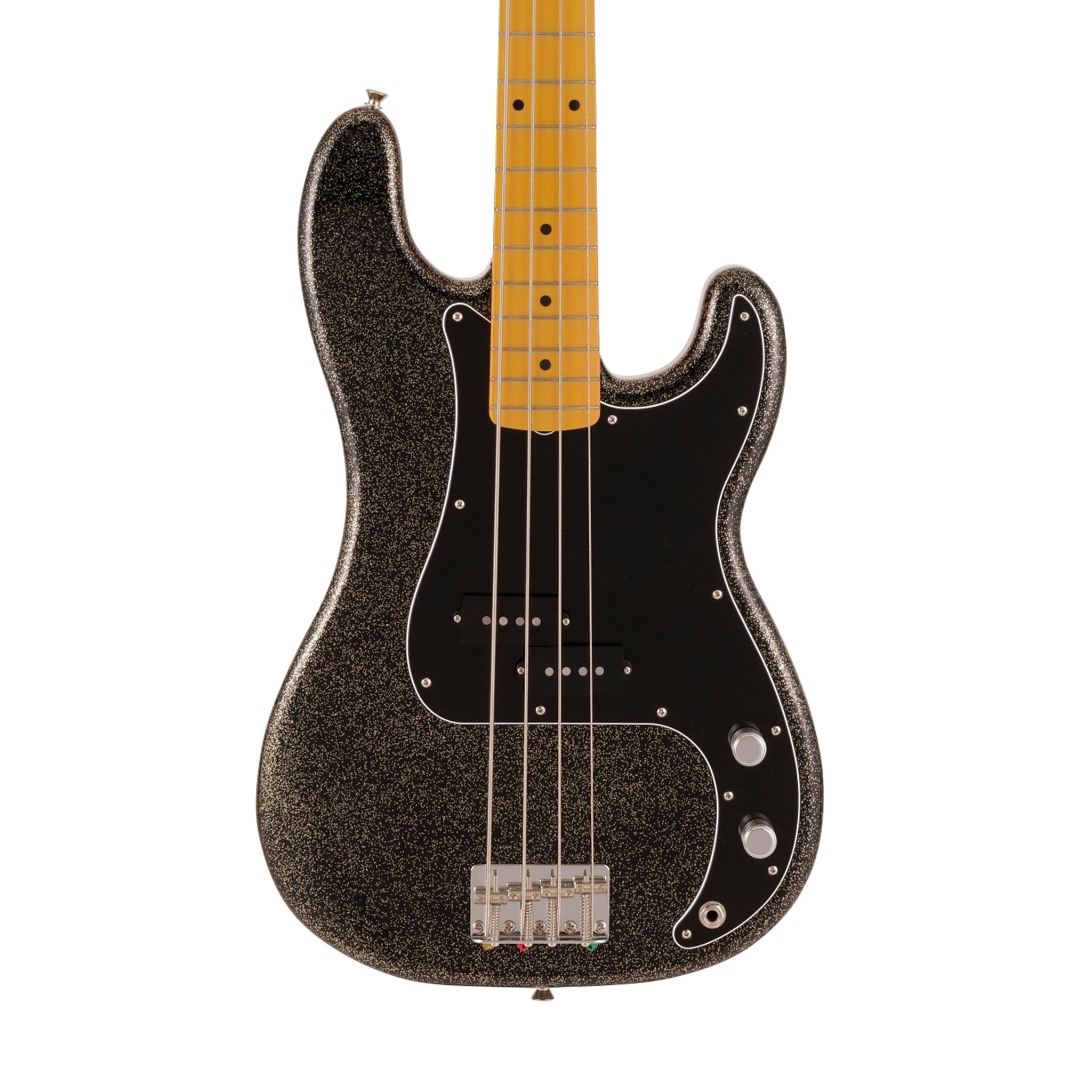 Fender J Signature Precision Bass Electric Guitar, Maple FB, Black