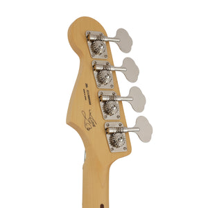 Fender Japan Silent Siren Signature Jazz Bass Guitar, Maple FB, Surf Green