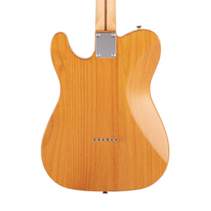 Fender Japan Hybrid II Telecaster Electric Guitar, Maple FB, Vintage Natural