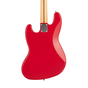 Fender Japan Hybrid II Jazz Bass Guitar, RW FB, Modena Red