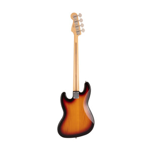 Fender Japan Hybrid II Jazz Bass Guitar, Maple FB, 3-Color Sunburst