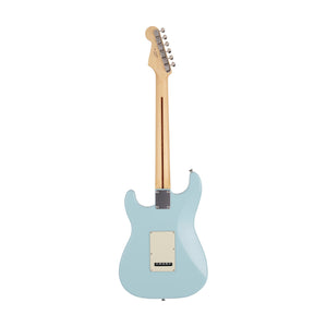 Fender Japan Junior Collection Stratocaster Electric Guitar, RW FB, Satin Daphne Blue