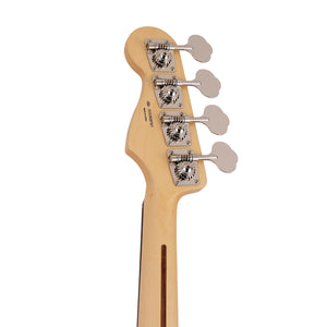 Fender Japan Junior Collection Jazz Bass Guitar, RW FB, Black