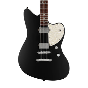 Fender Japan Elemental Jazzmaster HH Electric Guitar, RW FB, Stone Black