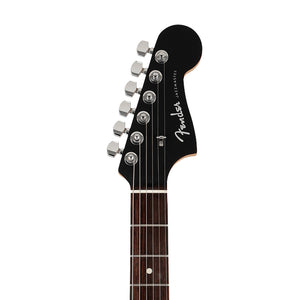 Fender Japan Elemental Jazzmaster HH Electric Guitar, RW FB, Stone Black