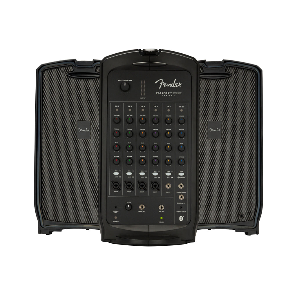 Fender Passport Event Series 2 375W Portable PA System, 230V UK