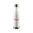 Fender 26oz Stainless Steel Water Bottle, White