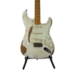 Fender Custom Shop Greg Fessler Masterbuilt 1959 Stratocaster Relic Guitar, Olympic White