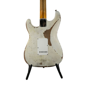Fender Custom Shop Greg Fessler Masterbuilt 1959 Stratocaster Relic Guitar, Olympic White