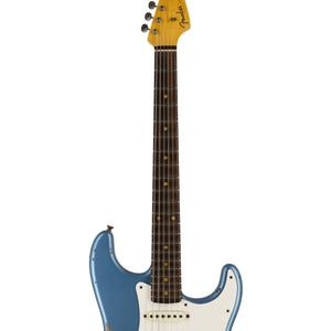 Fender Custom Shop Ltd Ed 1959 Stratocaster Relic Electric Guitar, Faded Aged Lake Placid Blue