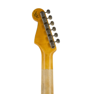 Fender Custom Shop Ltd Ed 1963 Stratocaster Heavy Relic Electric Guitar, Aged Aztec Gold