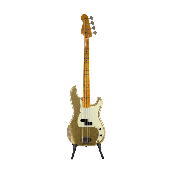 ベース J Fender Bass Heavy Relic Champagne Gold Limited Edition 