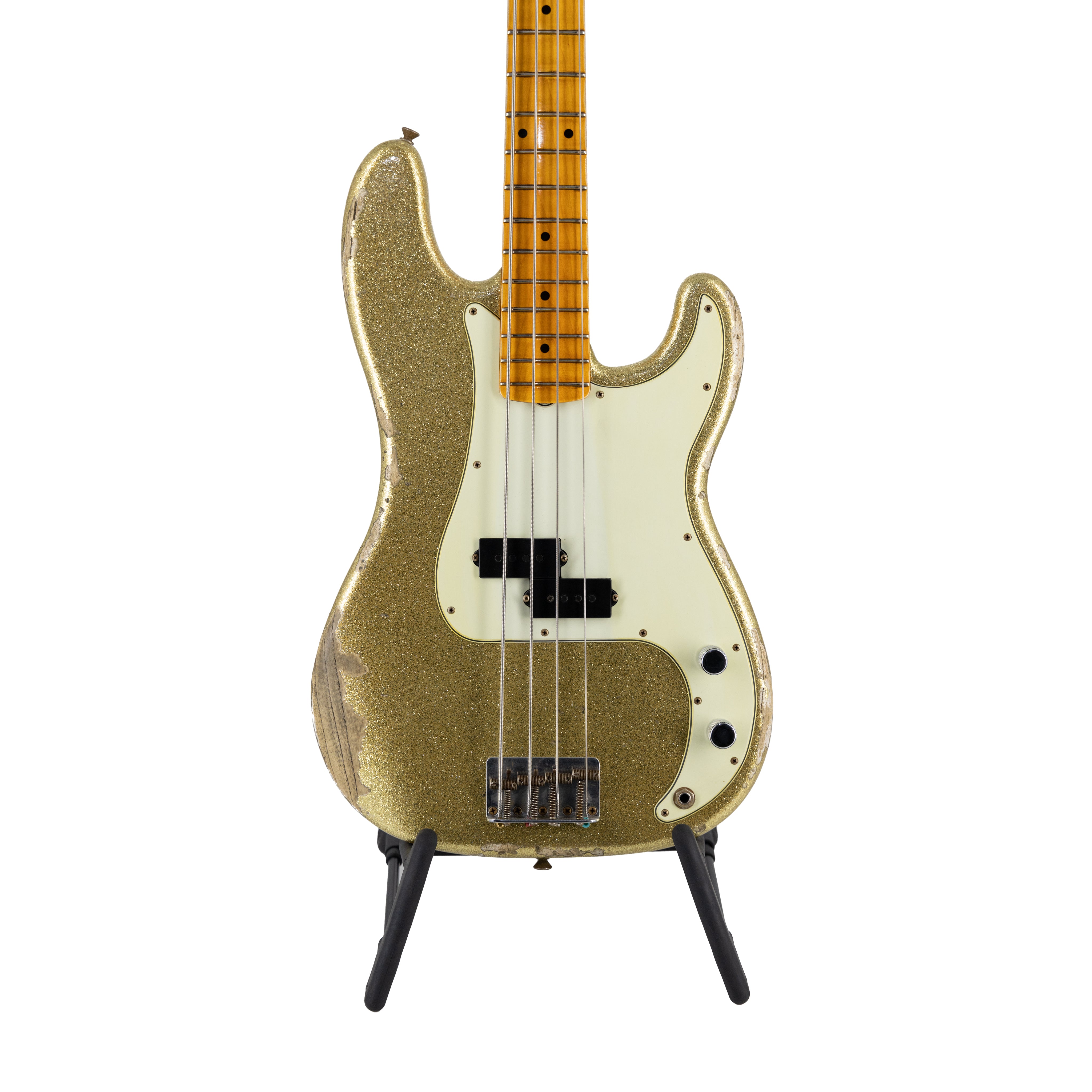 ベース J Fender Bass Heavy Relic Champagne Gold Fender Custom Shop | Custom Build J Signature Precision Bass Heavy