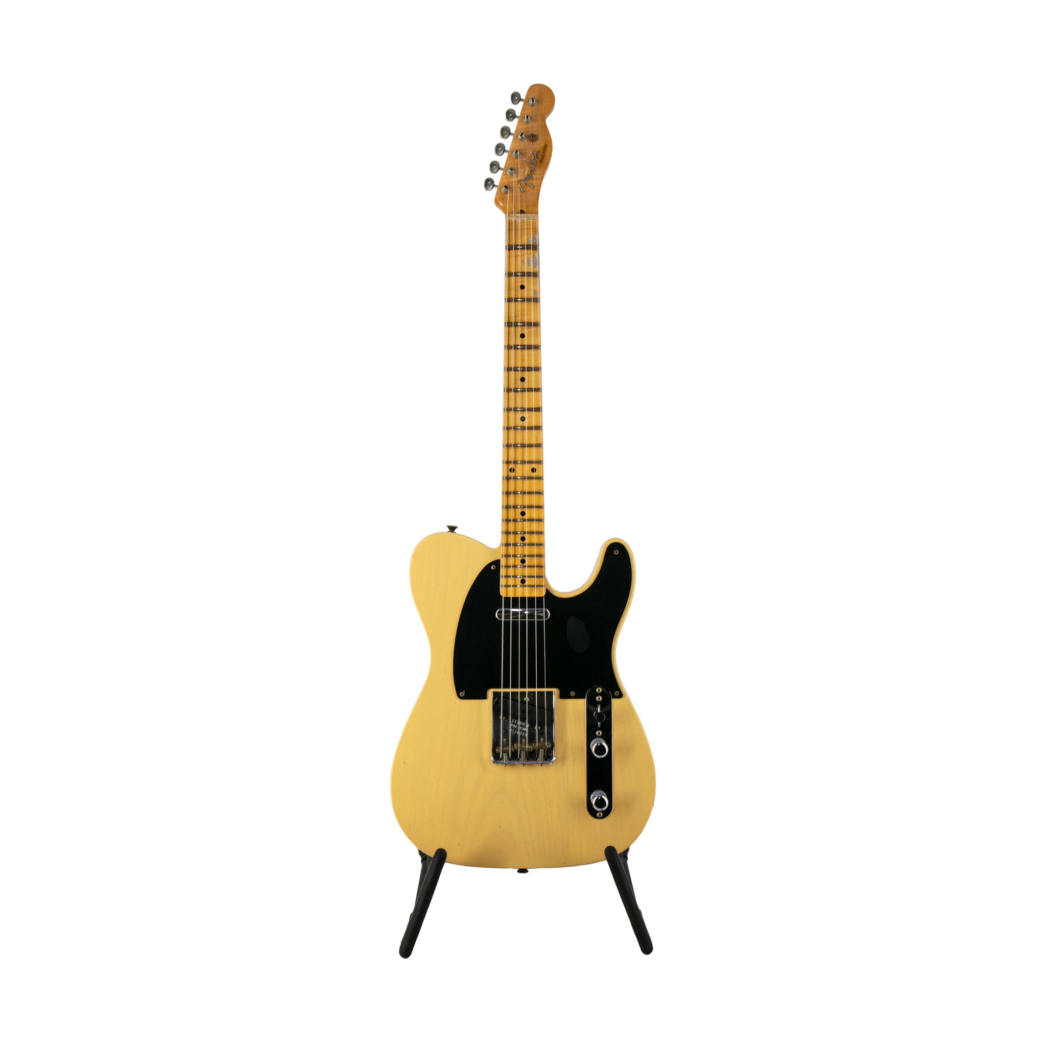 Fender Custom Shop Ltd Ed 1953 Journeyman Relic Telecaster Guitar, Aged Nocaster Blonde