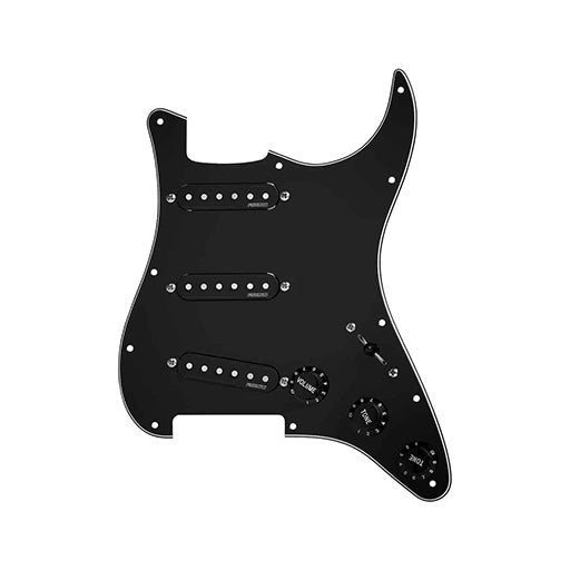 Fishman Fluence Single Width Stratocaster Pickup Set, Black