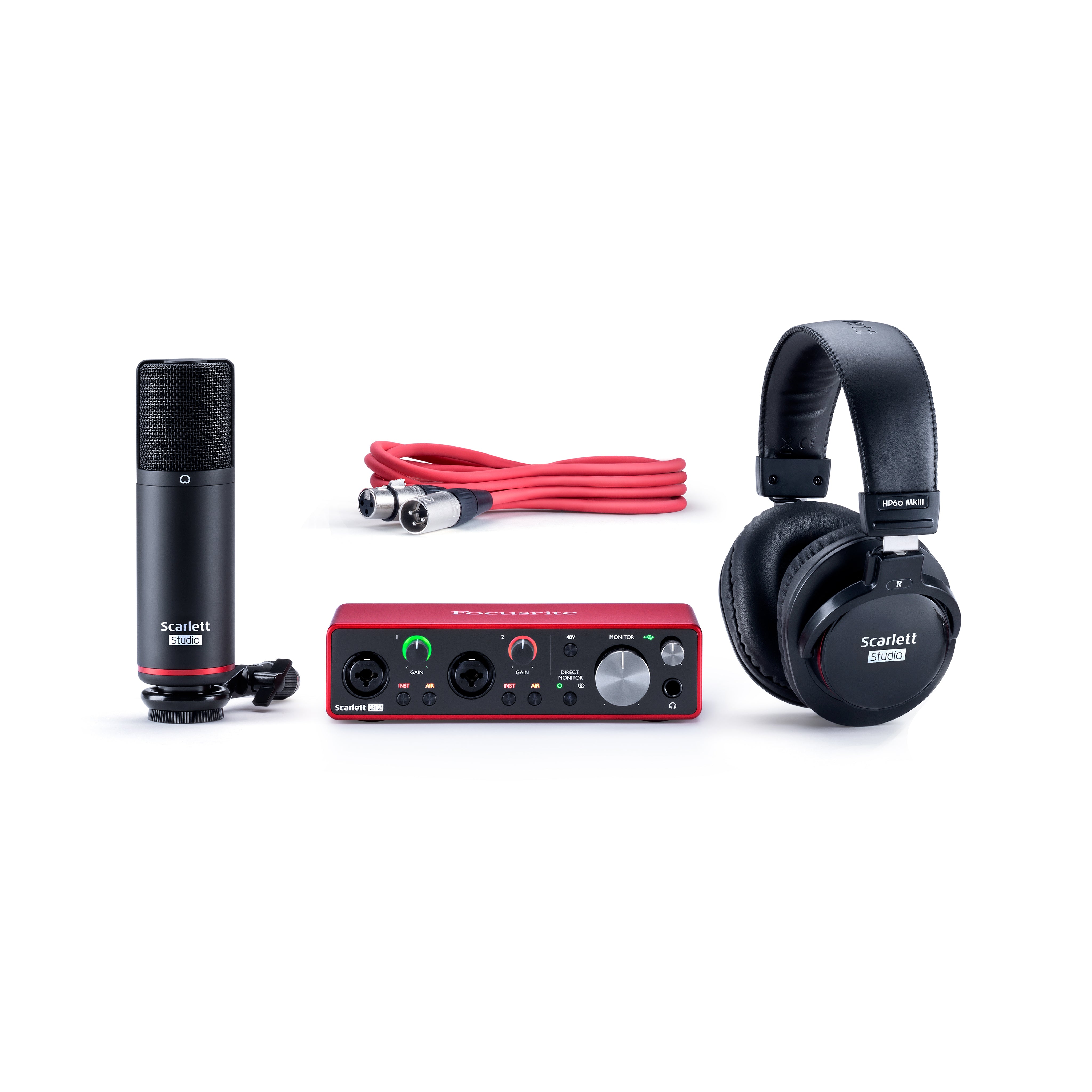 Focusrite Scarlett 2i2 Studio Pack (3rd Generation) – Swee